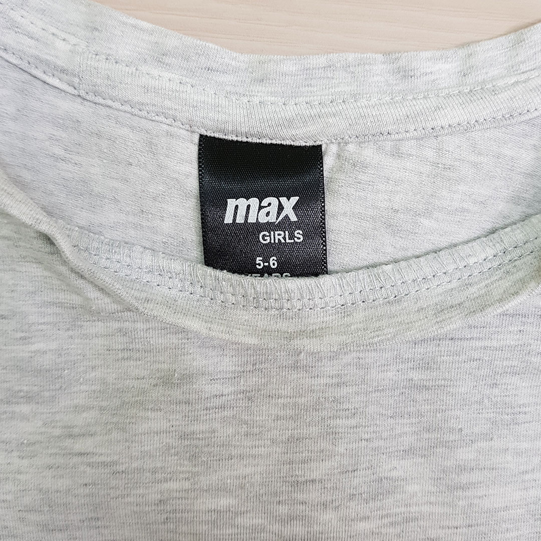 تی شرت دخترانه 22938 سایز 3 تا 8 سال مارک MAX