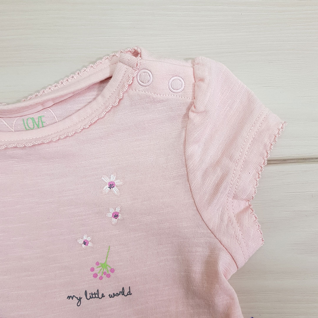 تی شرت دخترانه 23619 سایز 3 ماه تا 5 سال مارک MOTHERCARE