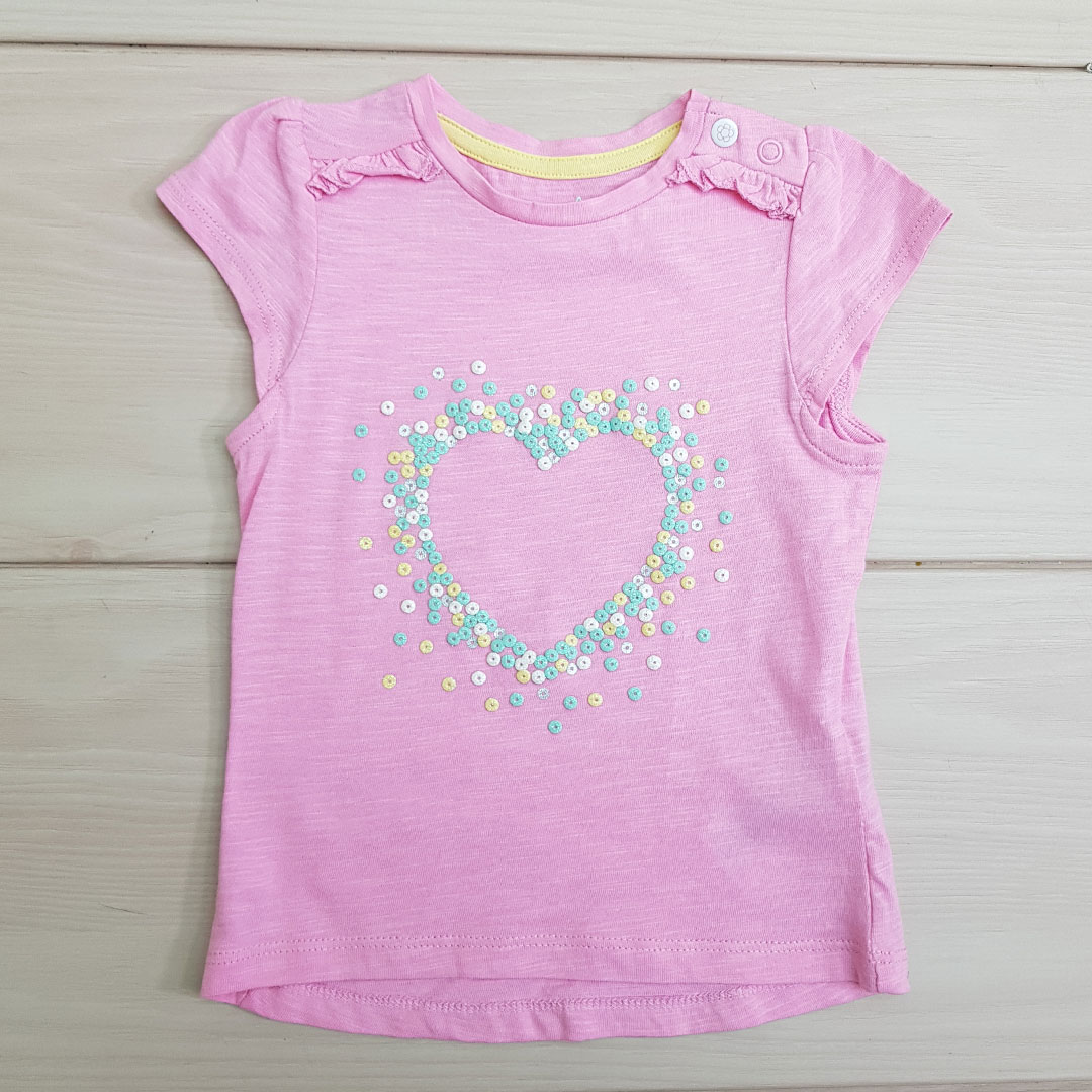 تی شرت دخترانه 23620 سایز 1 ماه تا 4 سال مارک MOTHERCARE
