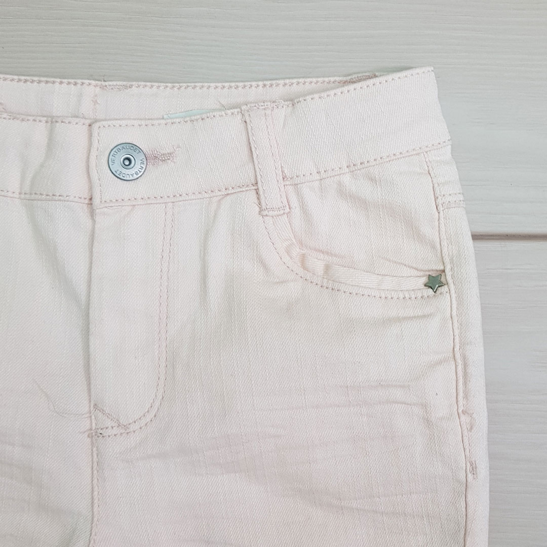 شلوار جینز دخترانه 23902 سایز 6 تا 12 سال مارک VERTBAUDET