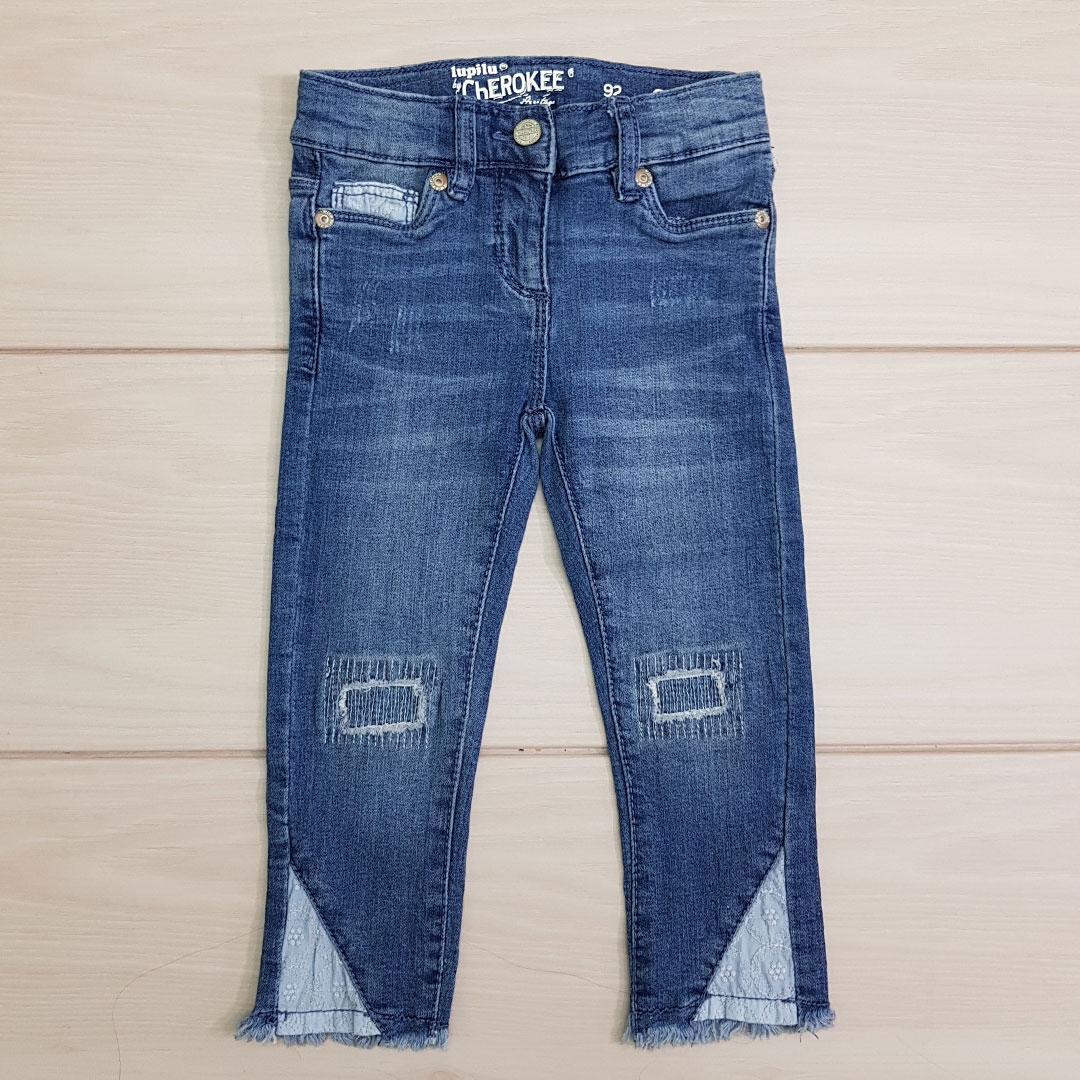 شلوار جینز دخترانه 23889 سایز 18 ماه تا 6 سال مارک LUPILU