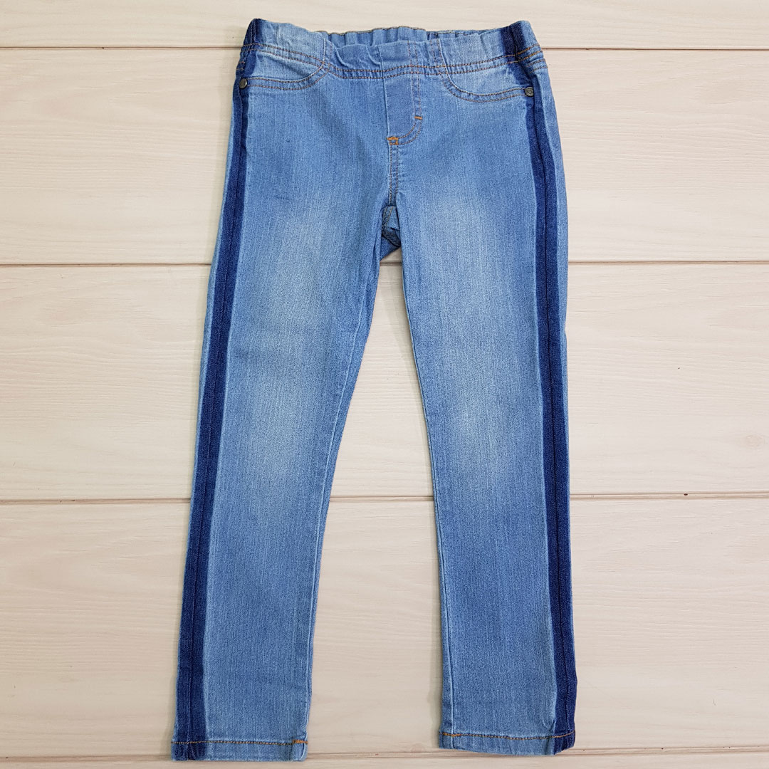 شلوار جینز دخترانه 23905 سایز 5 تا 16 سال مارک TCM