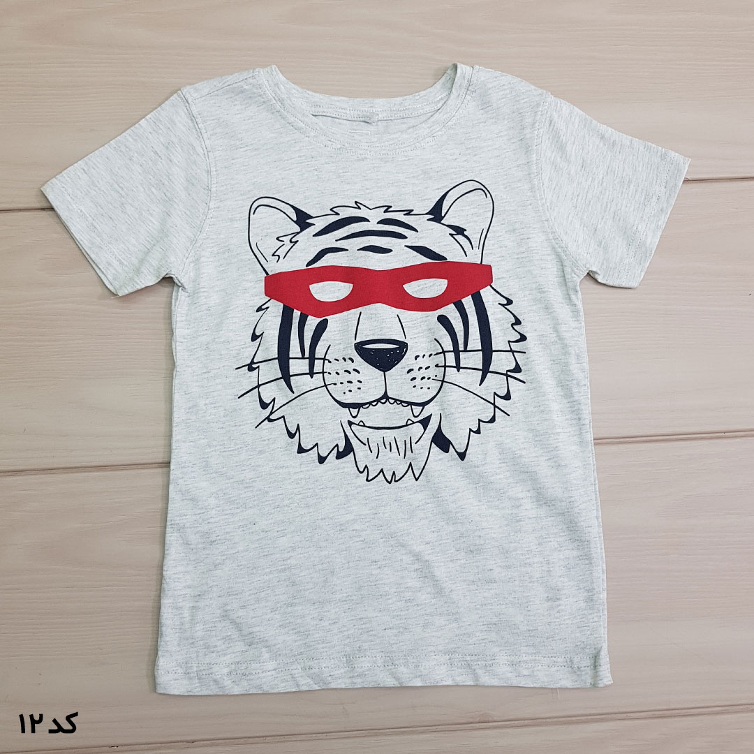 تی شرت دخترانه 24011 سایز 1 تا 7 سال مارک KIDS & CO
