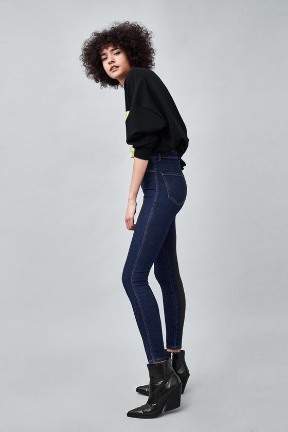 شلوار جینز زنانه 23967 سایز 32 تا 46 کد 1