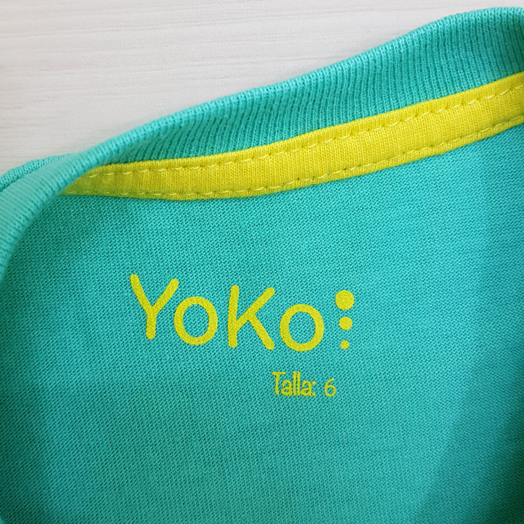 تی شرت پسرانه 24237 سایز 4 تا 10 سال مارک YOKO