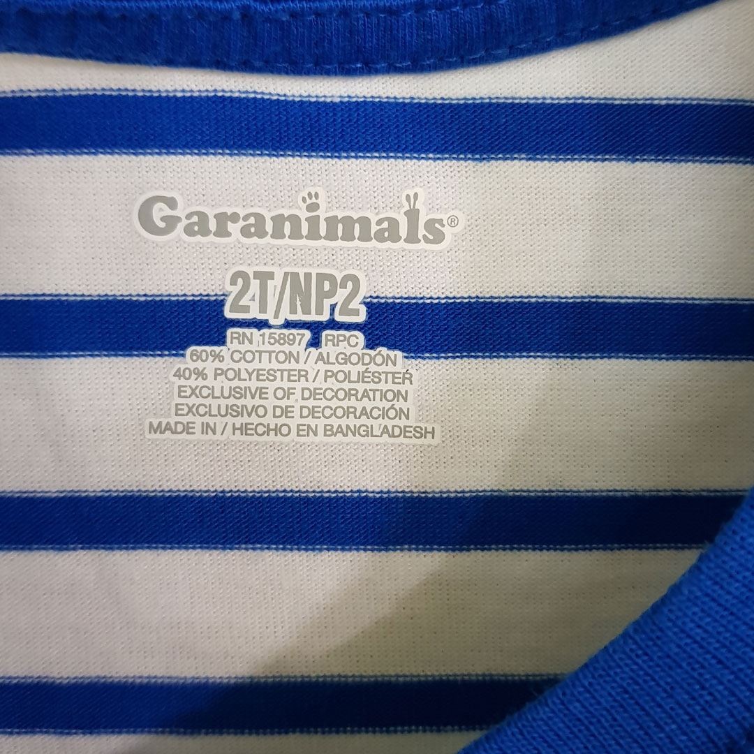 تی شرت پسرانه 24281 سایز 2 تا 5 سال مارک Garanimals