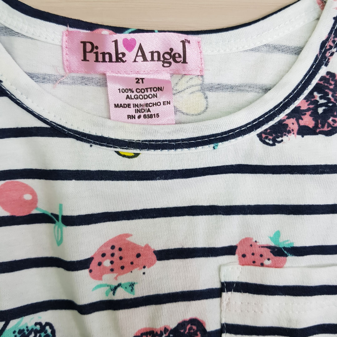 سارافون دخترانه 24352 سایز 24 ماه تا 14 سال مارک PINK ANGEL