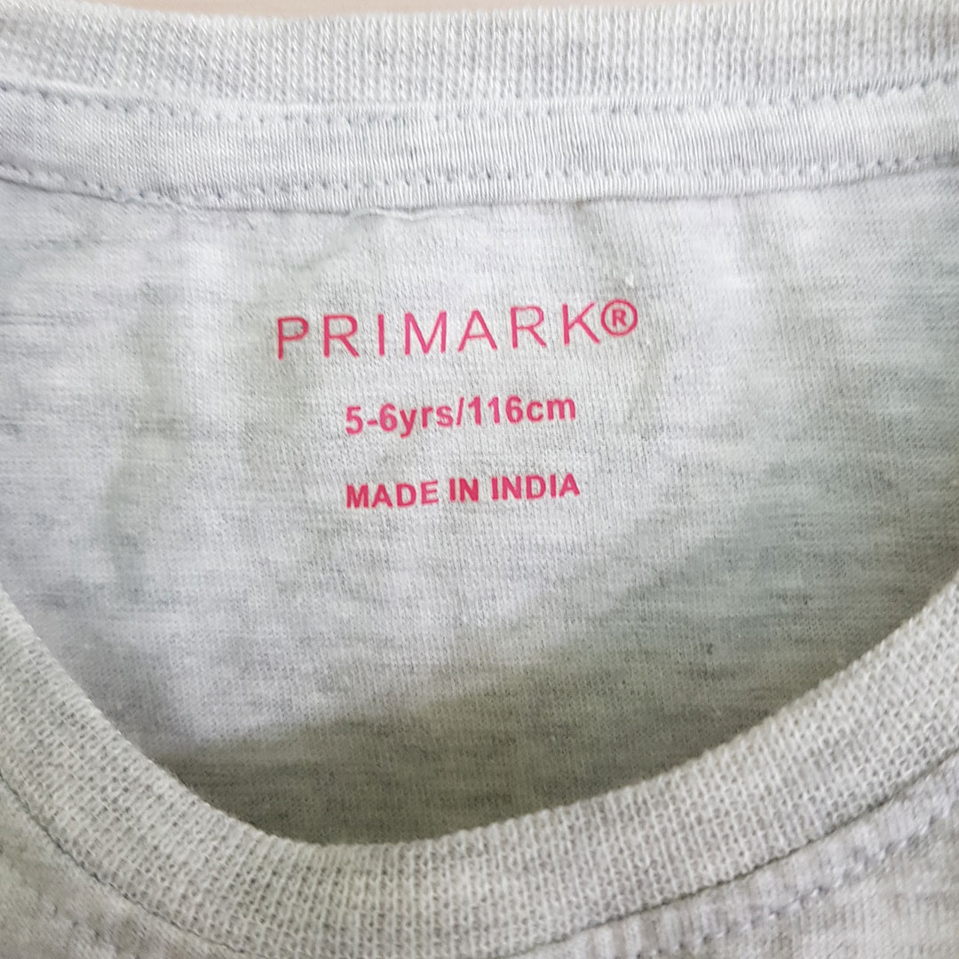 تی شرت دخترانه 24333 سایز 1.5 تا 7 سال مارک PRMARK