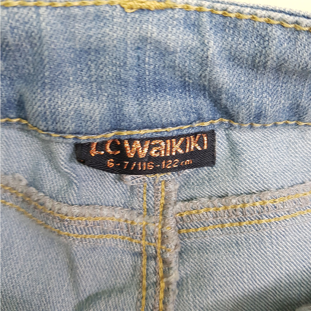 شلوار جینز دخترانه 24420 سایز 5 تا 14 سال مارک LC WALKIKI