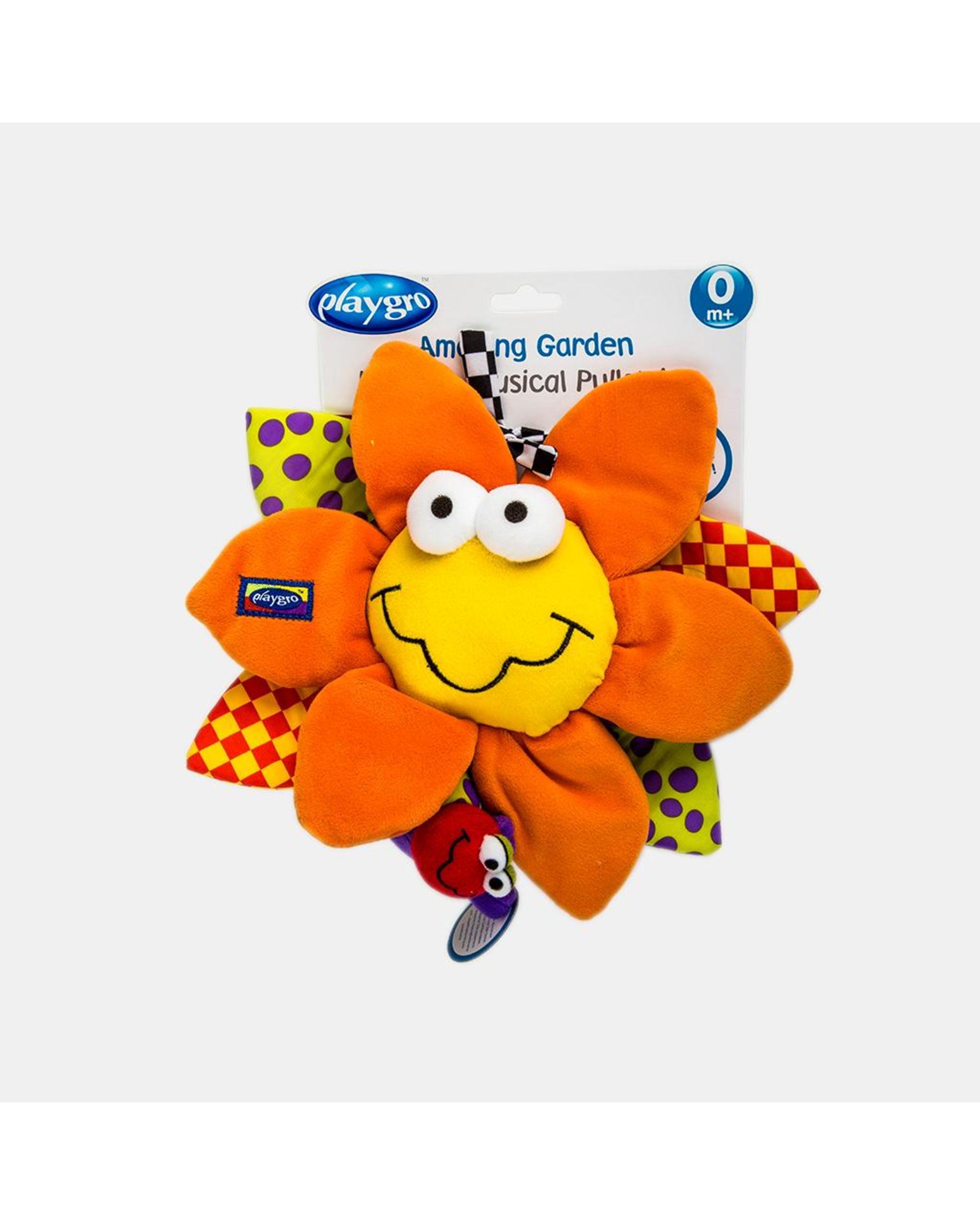 عروسک موزیکال کشی مدل آفتابگردان Playgro کد 6000566