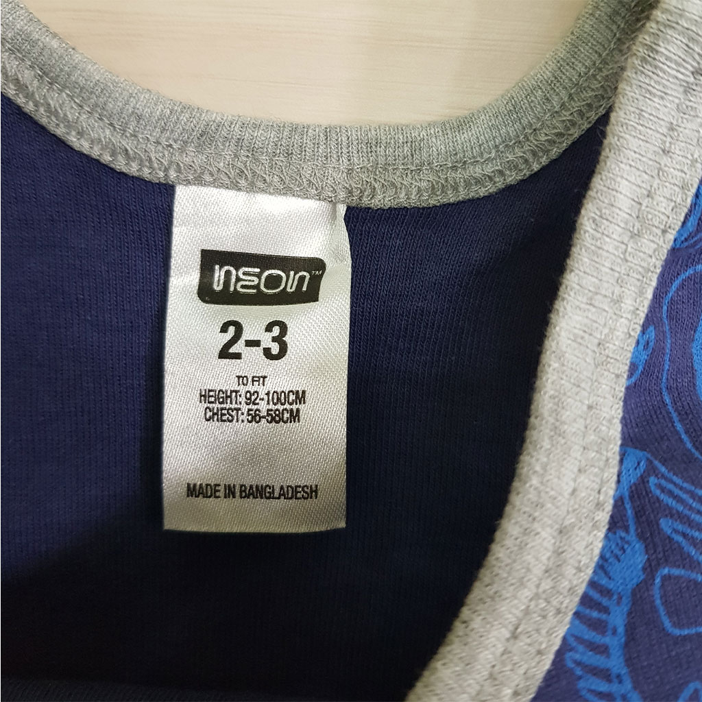 تی شرت حلقه ای 24459 سایز 2 تا 14 سال مارک NEON