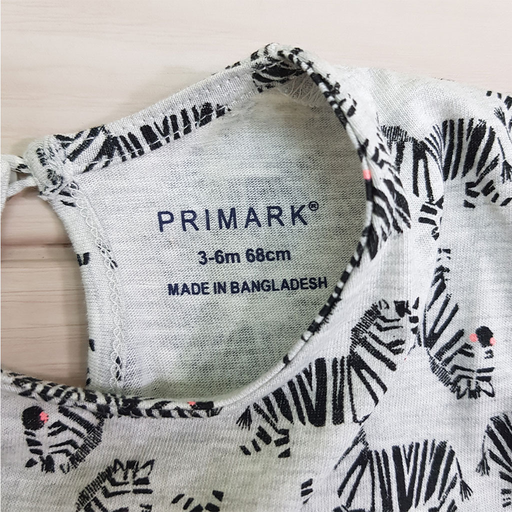 بلوز دخترانه 24507 سایز بدوتولد تا 36 ماه مارک PRIMARK