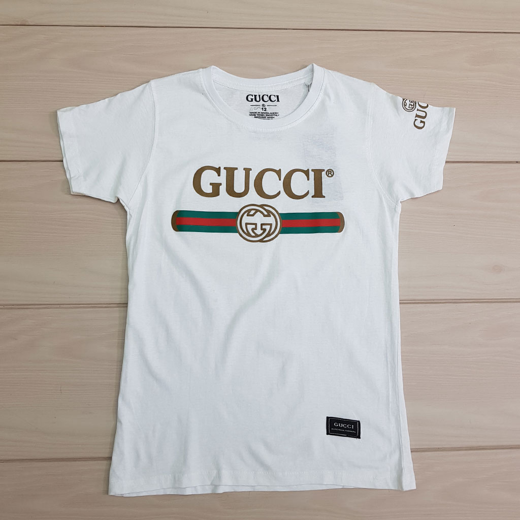 تی شرت پسرانه 24593 سایز 2 تا 16 مارک GUCCI