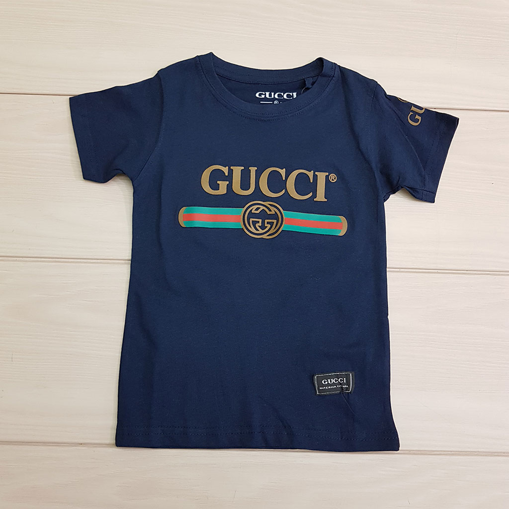 تی شرت پسرانه 24593 سایز 2 تا 16 مارک GUCCI