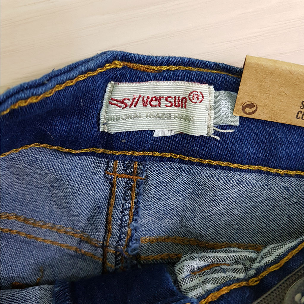 شلوارک جینز 24589 سایز 18 ماه تا 5 سال مارک silver sun