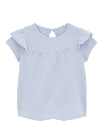 تی شرت دخترانه 24662 سایز 3 ماه تا 4 سال مارک ZARA