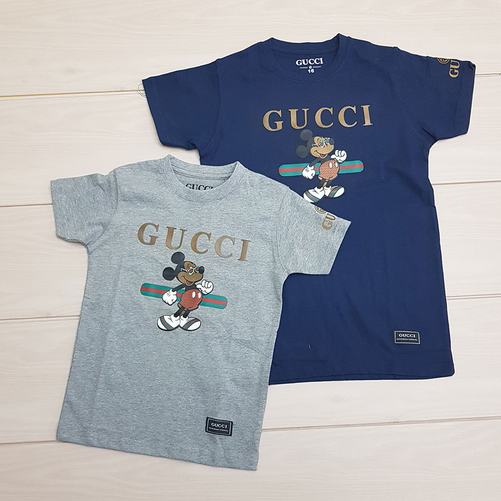 تی شرت پسرانه 24592 سایز 2 تا 16 سال مارک GUCCI