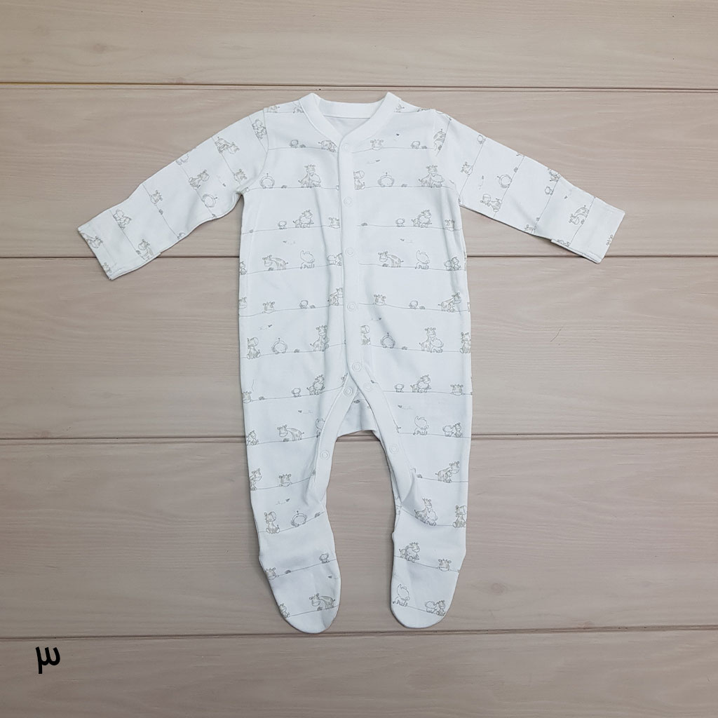 سرهمی جورابدار 24679 سایز بدوتولد تا 18 ماه کد 3 مارک MotherCare