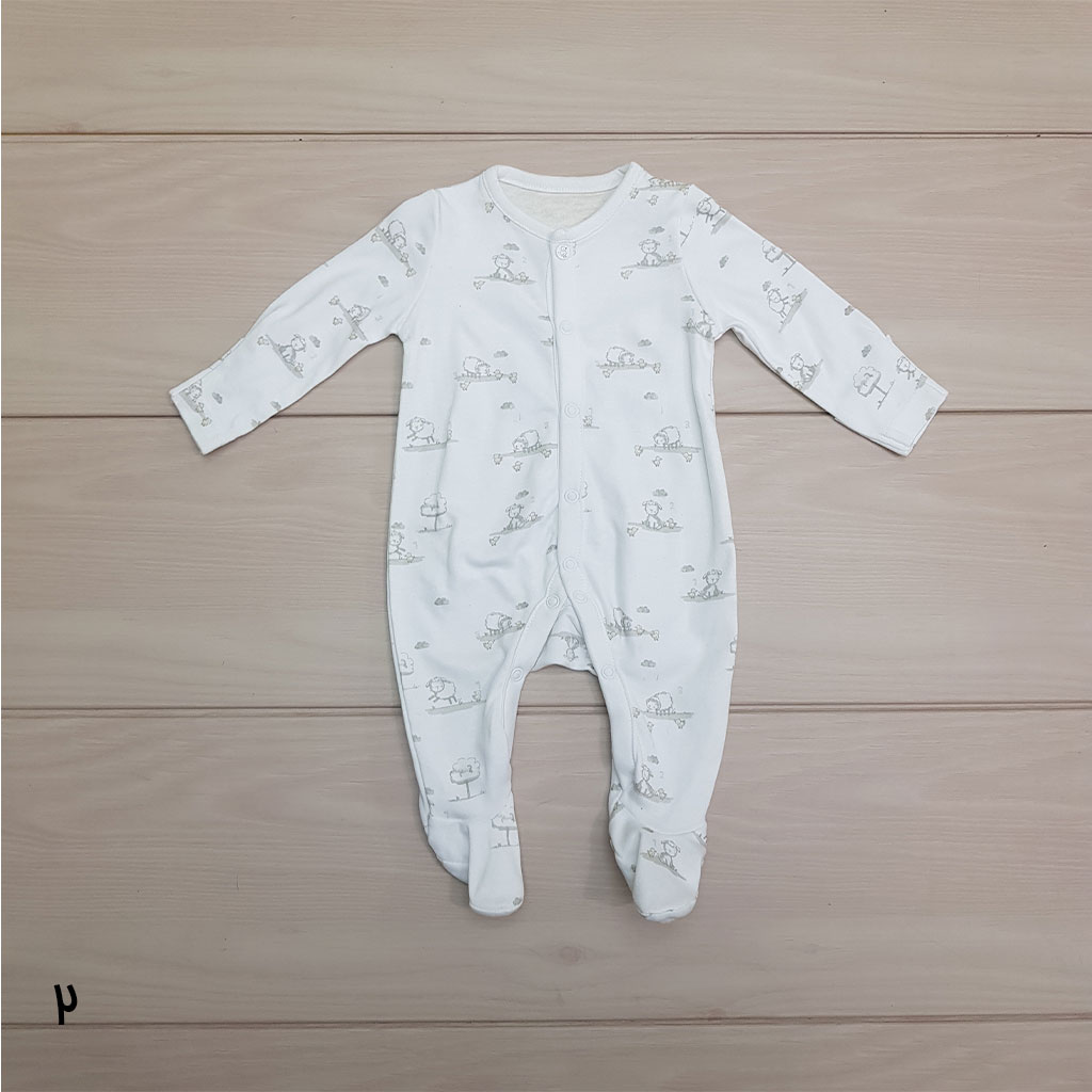 سرهمی جورابدار 24679 سایز بدوتولد تا 18 ماه کد 3 مارک MotherCare