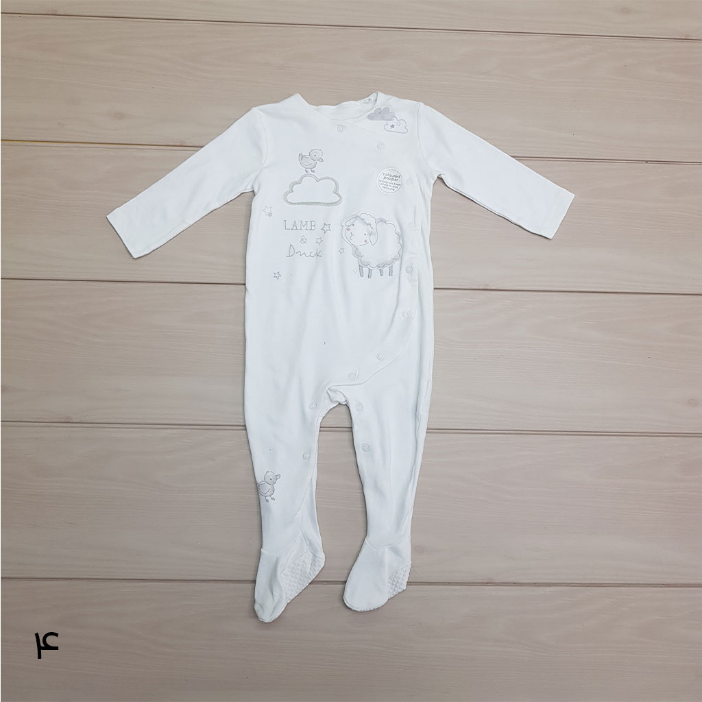 سرهمی جورابدار 24679 سایز بدوتولد تا 18 ماه کد 3 مارک MotherCare