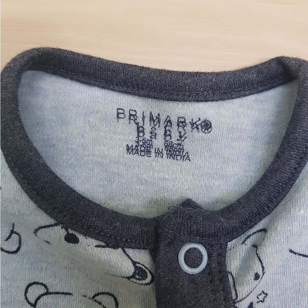 سرهمی جورابدار 24679 سایز 1 تا 12 ماه کد 8 مارک PRIMARK