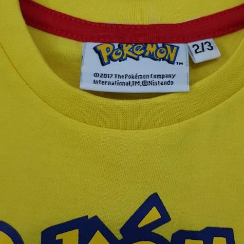 تی شرت پسرانه 11976 سایز 2 تا 8 سال مارک POKEMON