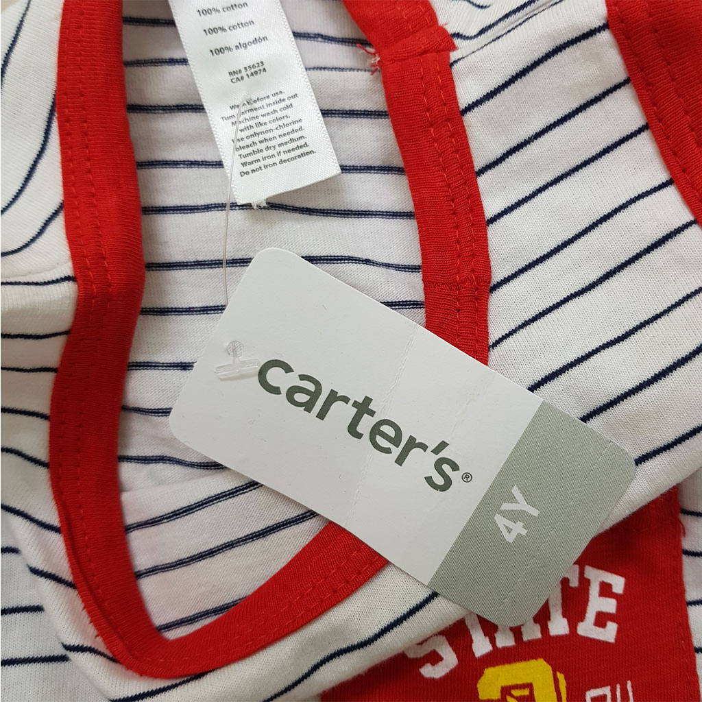 ست پسرانه 24828 سایز 2 تا 8 سال مارک Carters