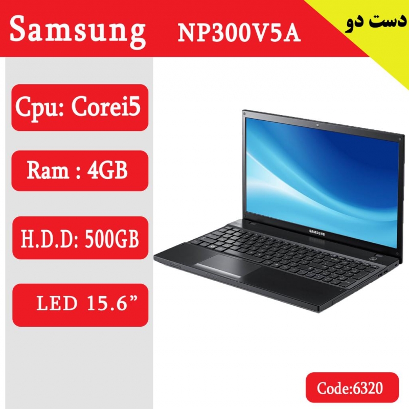 لپ تاپ استوک SAMSUNG NP300V5A کد 17949