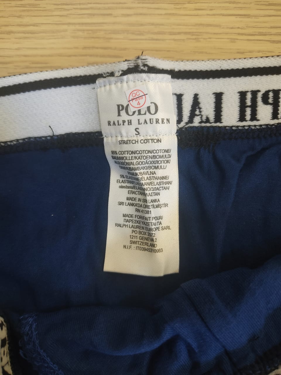 پک 3عددی شورت پادار مردانه مارک POLO کد 500503