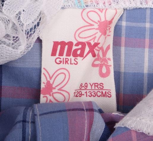 شومیز دخترانه 10685 سایز 8 تا 14 سال مارک MAX