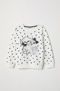 بلوز گرم دخترانه 25694 سایز 1.5 تا 10 سال مارک H&M