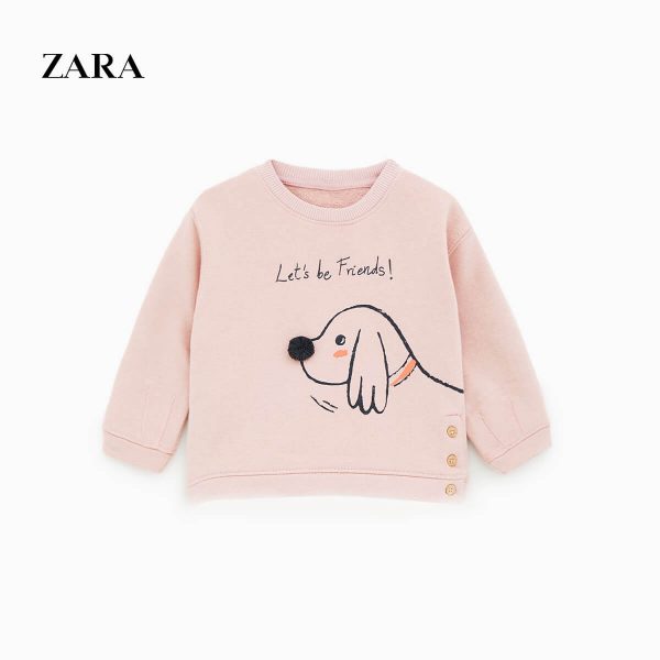 پلیور بچگانه 25856 سایز 3 ماه تا 4 سال مارک ZARA