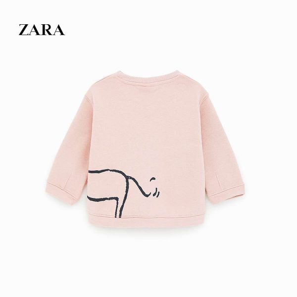 پلیور بچگانه 25856 سایز 3 ماه تا 4 سال مارک ZARA