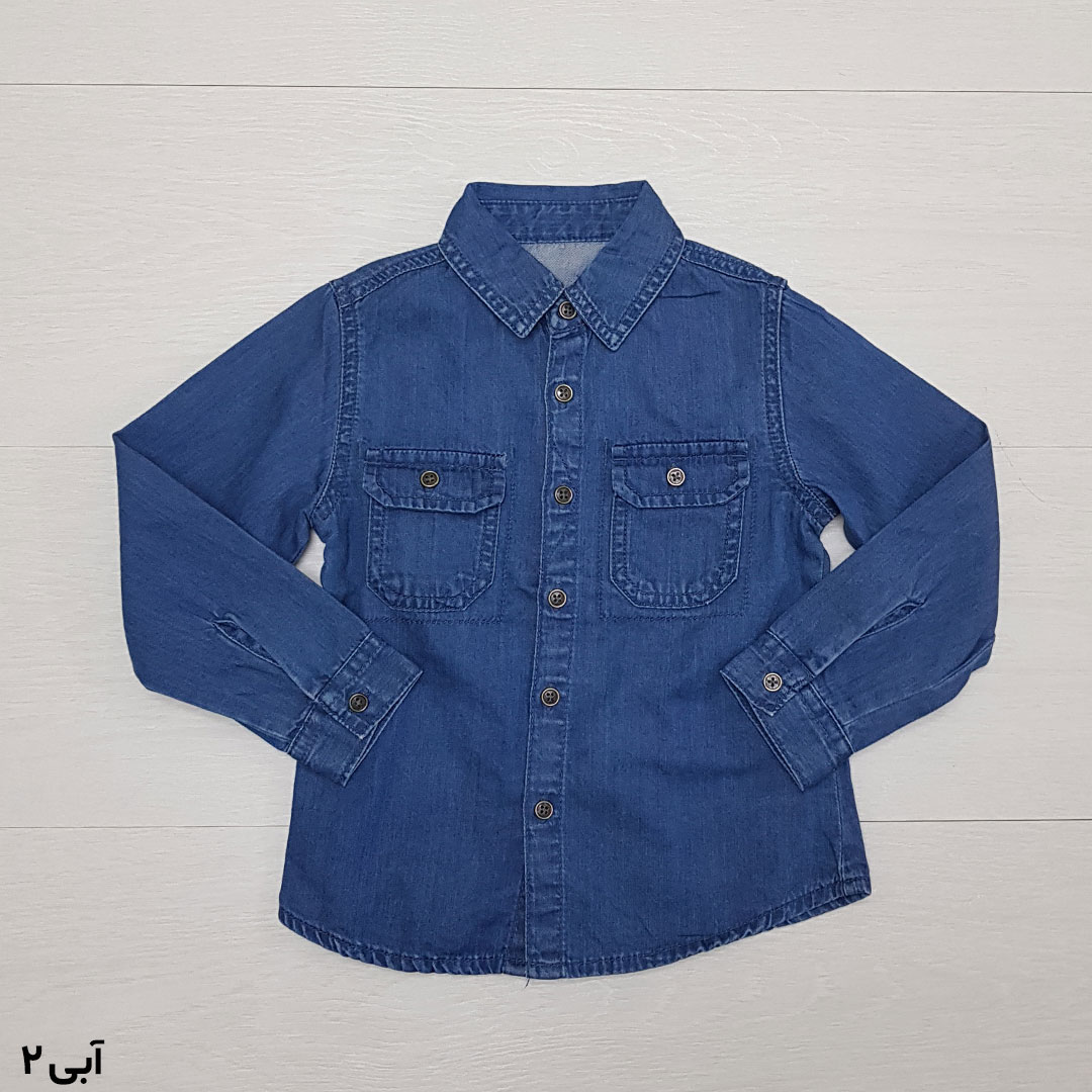 پیراهن جینز 25874 سایز 2 تا 14 سال مارک PRIMARK DENIM CO