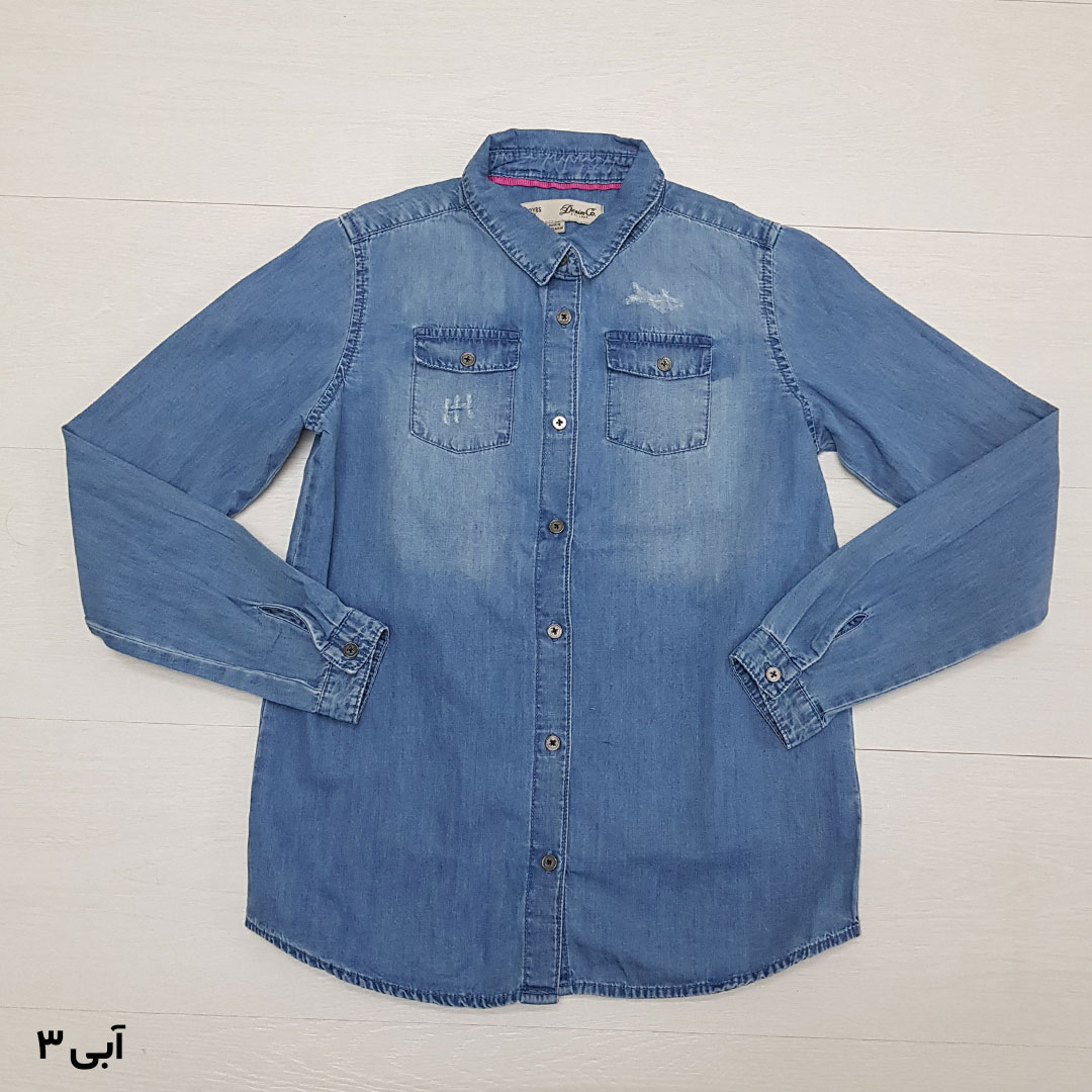 پیراهن جینز 25874 سایز 2 تا 14 سال مارک PRIMARK DENIM CO