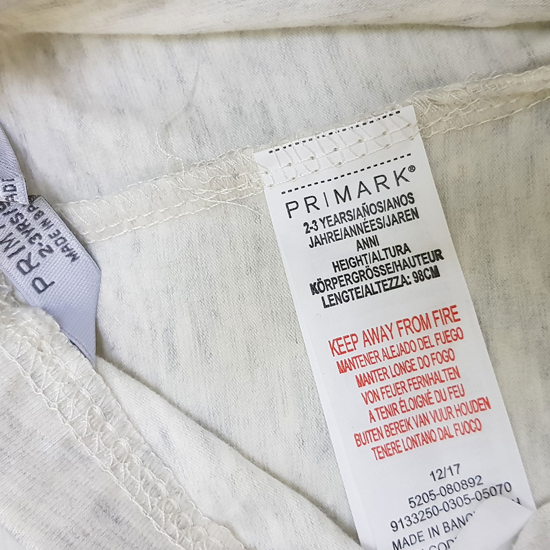 ساپورت دخترانه 26040 سایز 1.5 تا 8 سال مارک PRIMARK