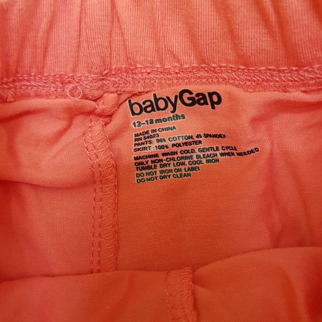 دامن شلواری دخترانه 26088 سایز 6 تا 24 ماه مارک BABY GAP