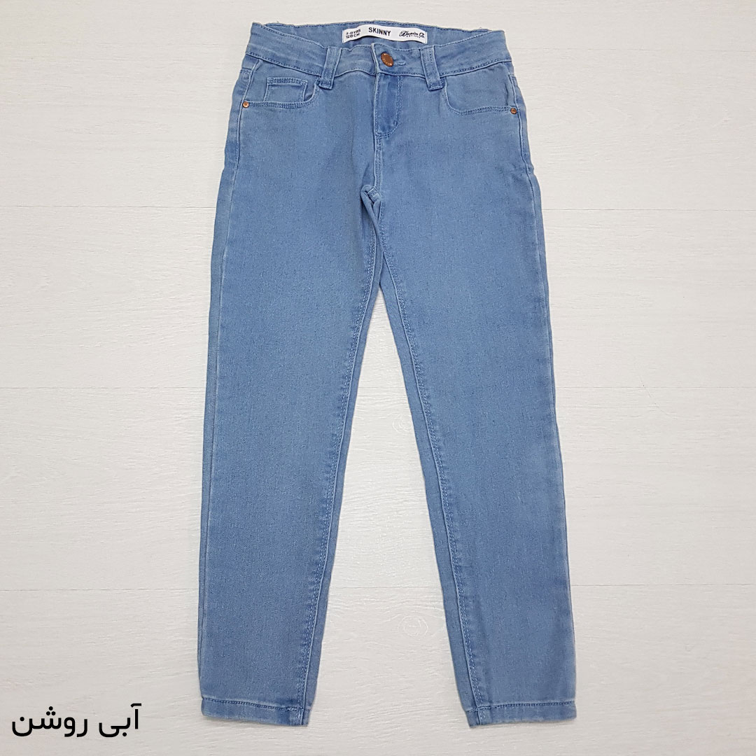شلوار جینز دخترانه 26121 سایز 2 تا 14 سال مارک DENIM