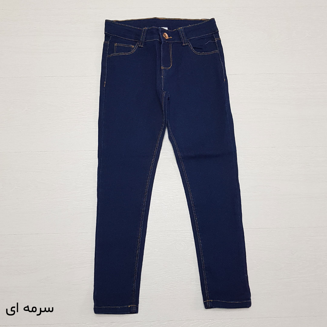 شلوار جینز دخترانه 26121 سایز 2 تا 14 سال مارک DENIM