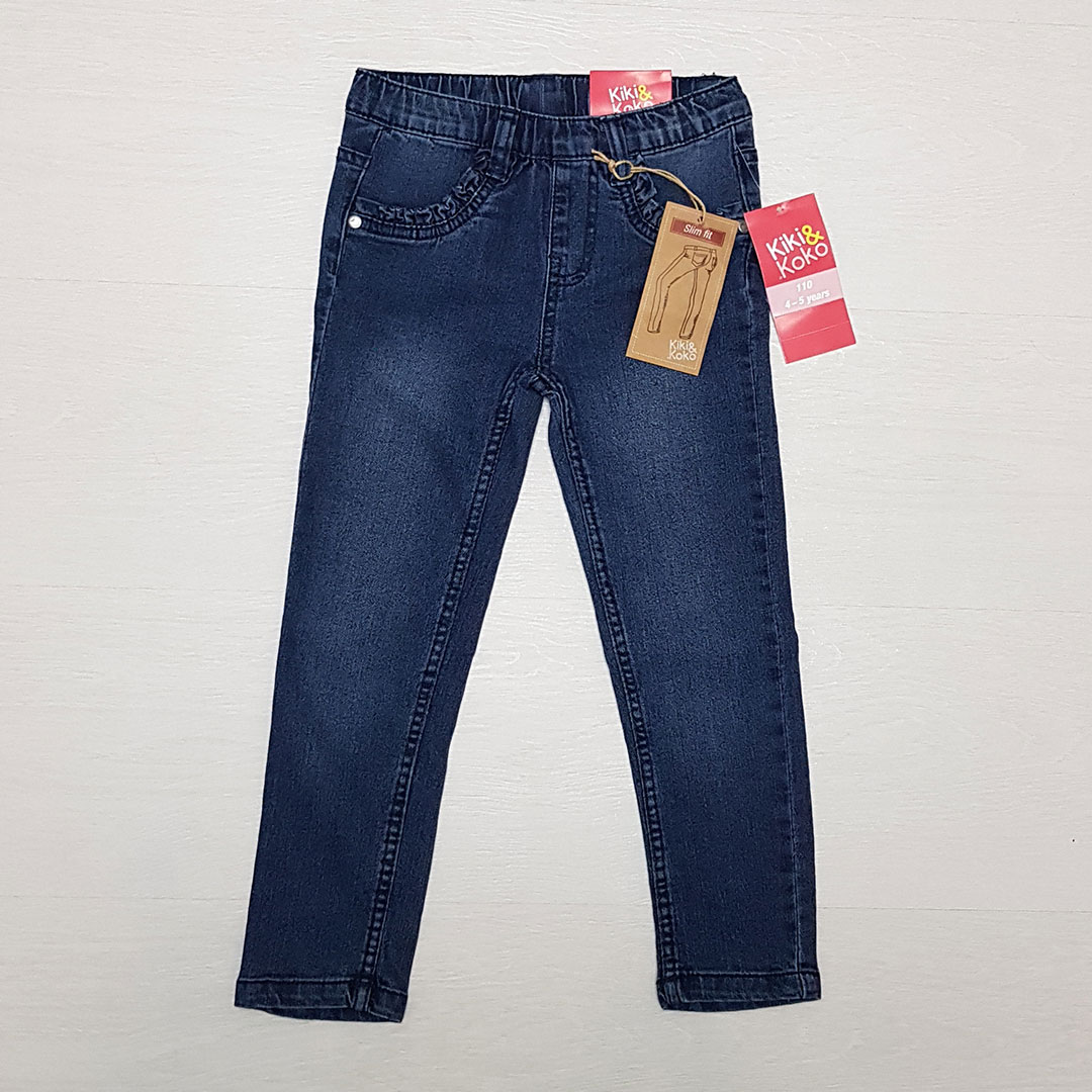 شلوار جینز دخترانه 26400 سایز 1.5 تا 7 سال مارک KIKI&KOKO