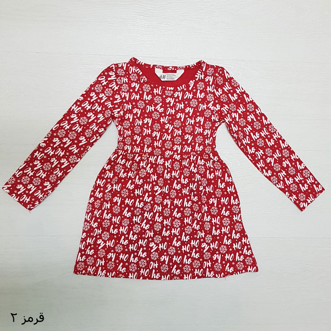 سارافون دخترانه 26417 سایز 1.5 تا 8 سال کد 14 مارک H&M