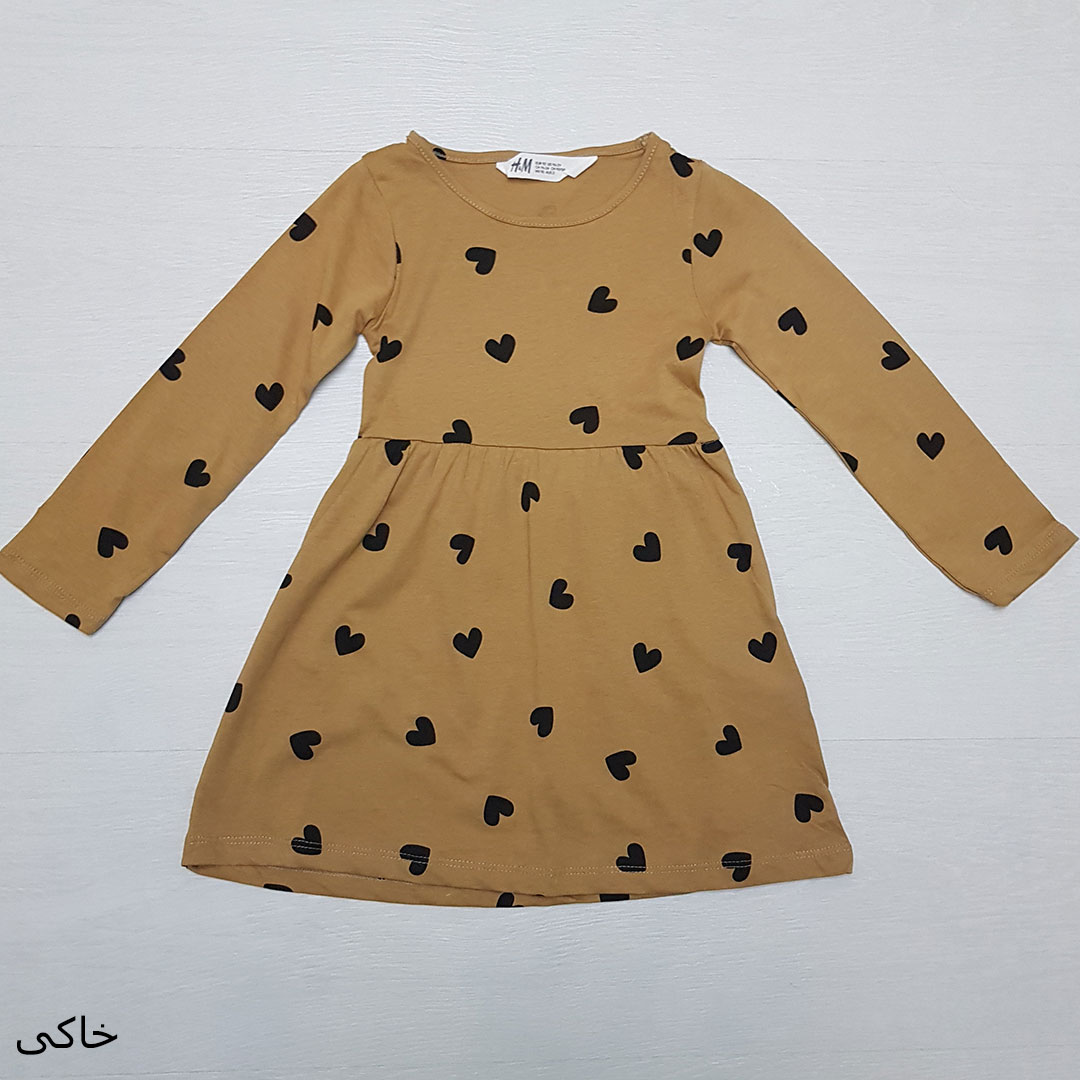 سارافون دخترانه 26417 سایز 1.5 تا 12 سال کد 14 مارک H&M