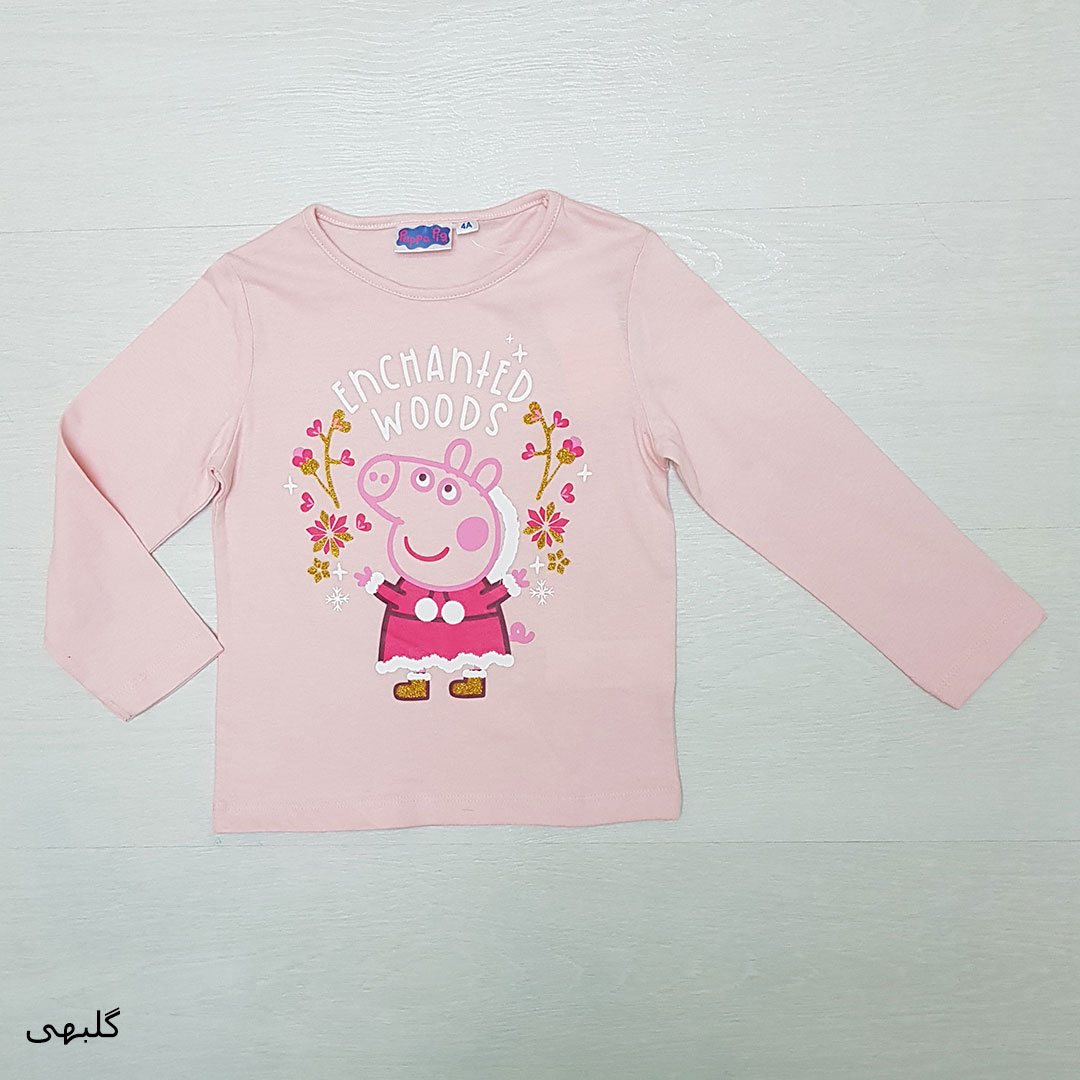 بلوز دخترانه 26431 سایز 3 تا 8 سال مارک PEPPAPIG