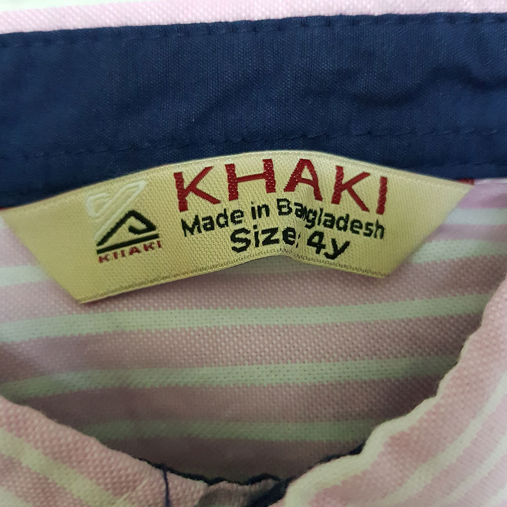پیراهن پسرانه 26470 سایز 2 تا 12 سال مارک KHAKI