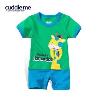 رامپر پسرانه 11882 سایز 3 تا 24 ماه کد 4 مارک Cuddle me