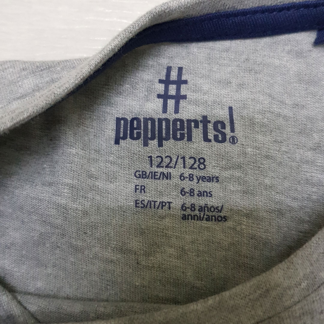 تی شرت پسرانه 26656 سایز 7 تا 12 سال مارک PEPPERTS