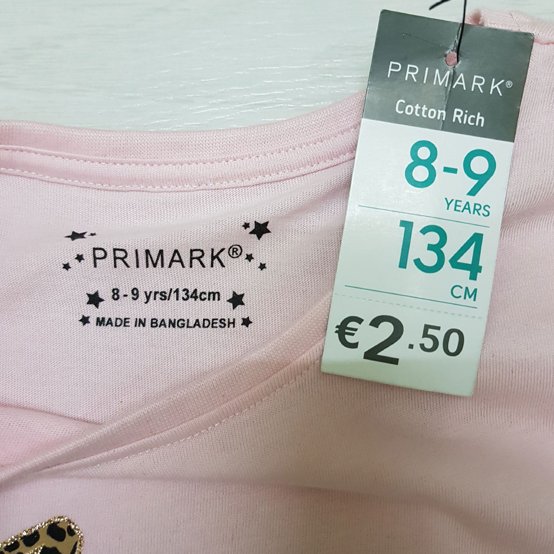 بلوز دخترانه 26710 سایز 7 تا 15 سال مارک PRIMARK