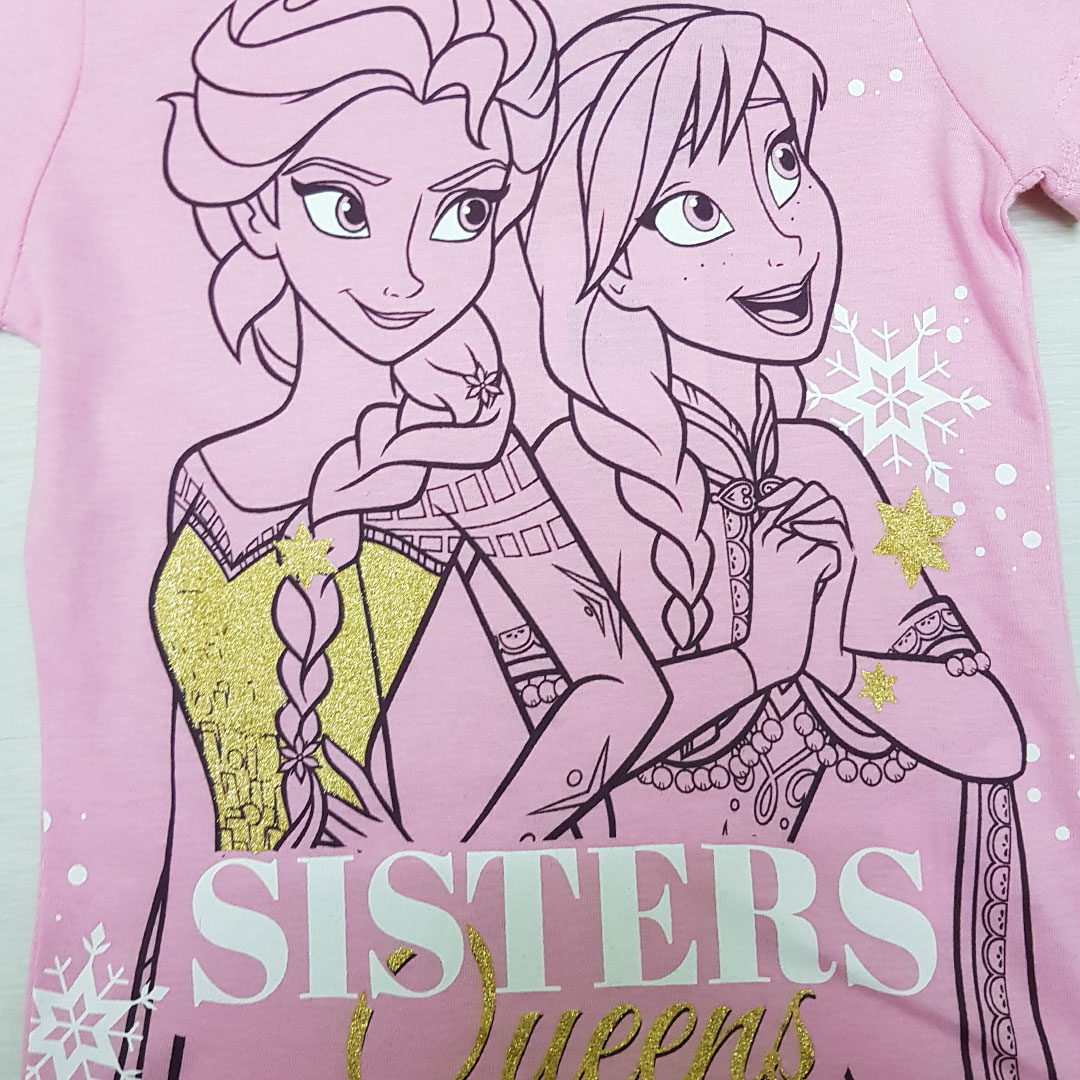 تی شرت دخترانه 26747 سایز 4 تا 8 سال مارک DISNEY