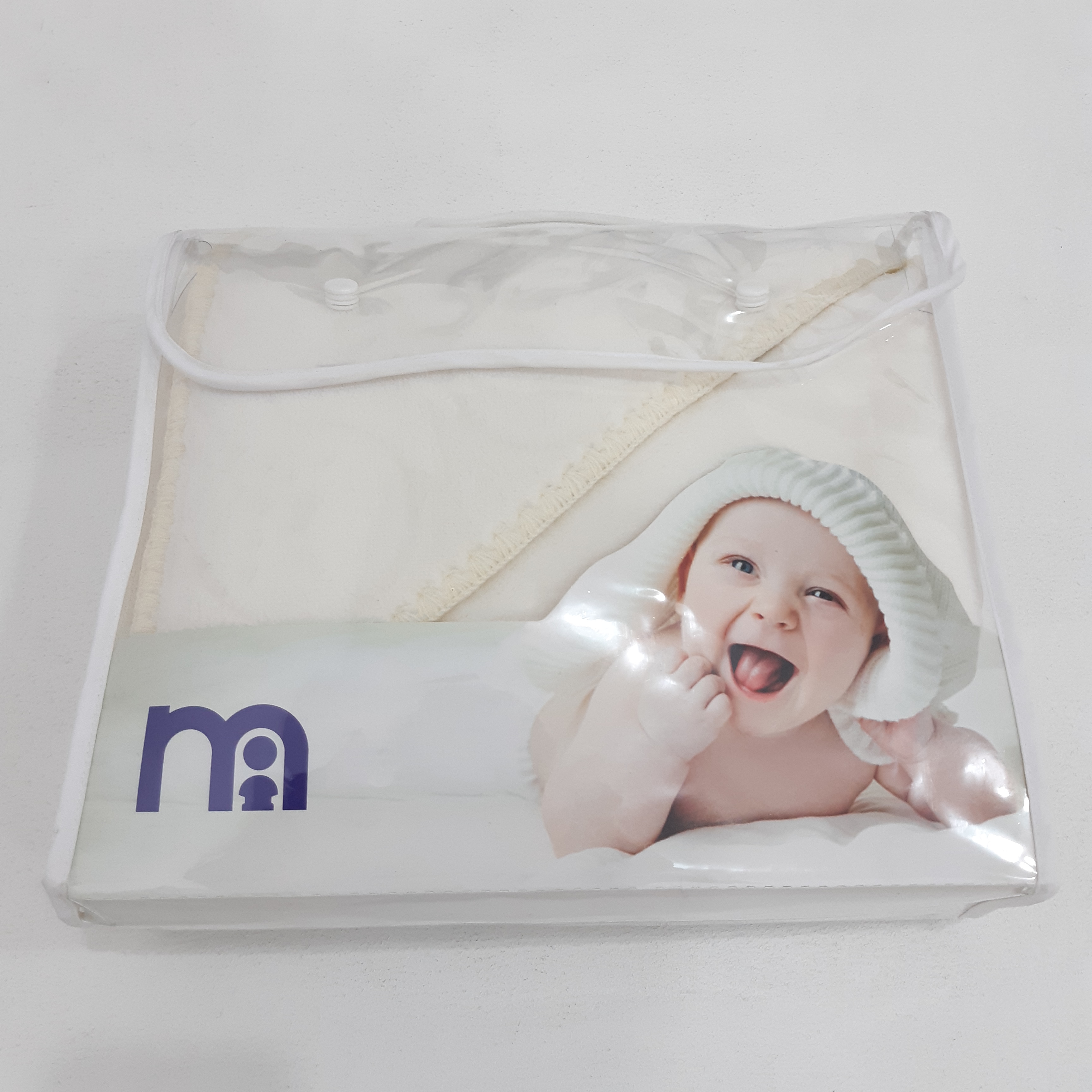 پتو کلاه دار نوزاد طرح دار مادرکر Mothercare 6001268