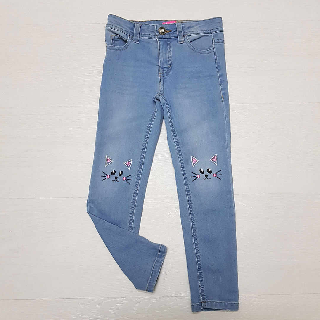شلوار جینز دخترانه 26825 سایز 4 تا 12 سال مارک TINSEY